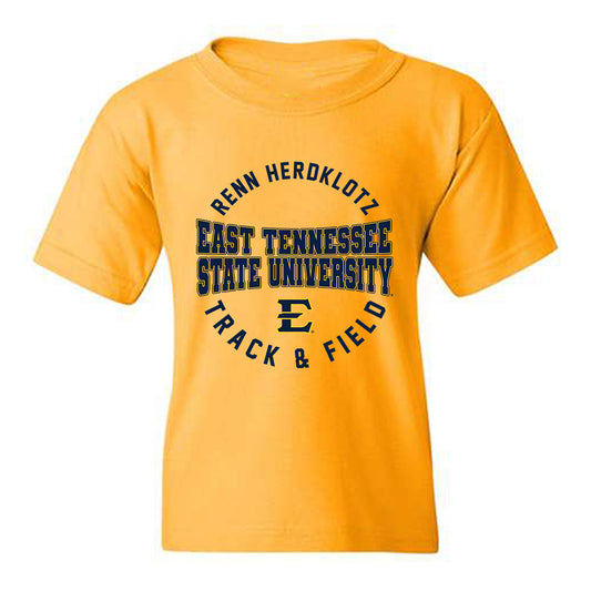 East Tennessee State - NCAA Women's Track & Field : Renn Herdklotz - Classic Fashion Shersey Youth T-Shirt-0