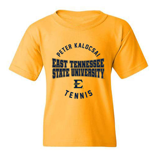East Tennessee State - NCAA Men's Tennis : Peter Kalocsai - Classic Fashion Shersey Youth T-Shirt-0