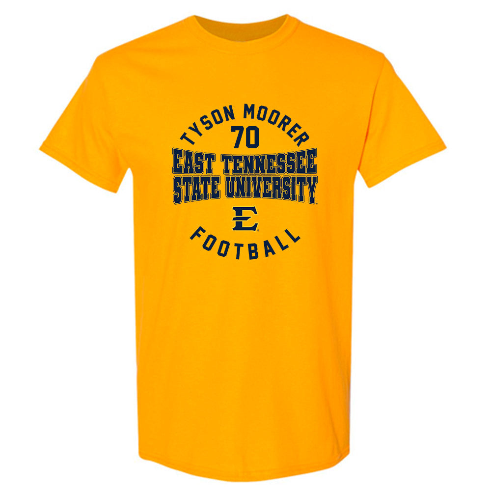 East Tennessee State - NCAA Football : Tyson Moorer - Classic Fashion Shersey T-Shirt