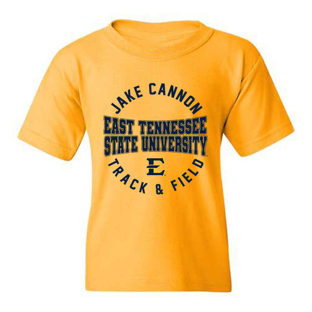 East Tennessee State - NCAA Men's Track & Field : Jake Cannon - Classic Fashion Shersey Youth T-Shirt