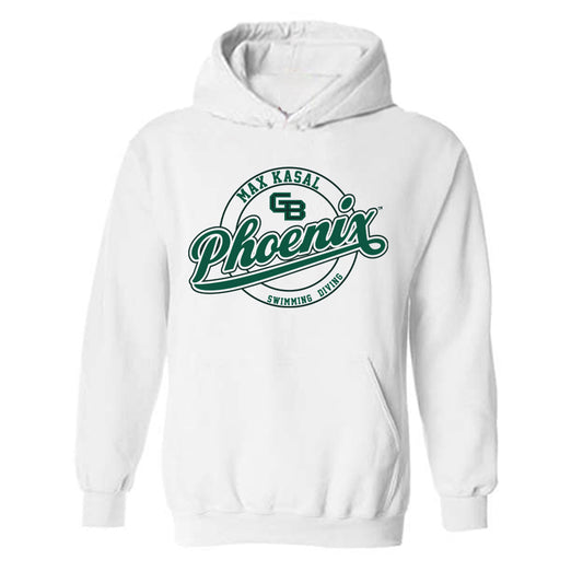  - NCAA Men's Swimming & Diving : Max Kasal - Classic Fashion Shersey Hooded Sweatshirt-0