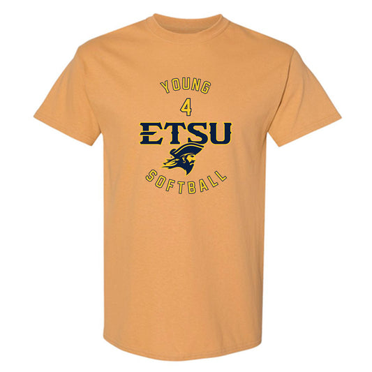 East Tennessee State - NCAA Softball : Cameron Young - Classic Fashion Shersey T-Shirt