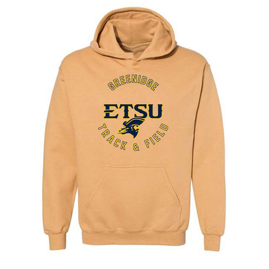 East Tennessee State - NCAA Women's Track & Field : Jasmine Greenidge - Classic Fashion Shersey Hooded Sweatshirt