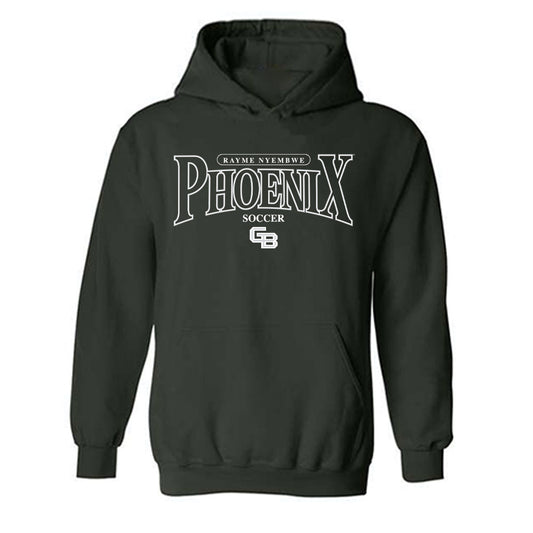 UW Green Bay - NCAA Men's Soccer : Rayme Nyembwe - Classic Fashion Shersey Hooded Sweatshirt-0