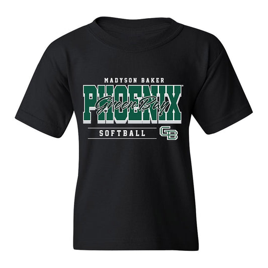 UW Green Bay - NCAA Softball : Madyson Baker - Classic Fashion Shersey Youth T-Shirt