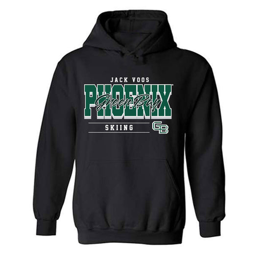 UW Green Bay - NCAA Skiing : Jack Voos - Classic Fashion Shersey Hooded Sweatshirt-0