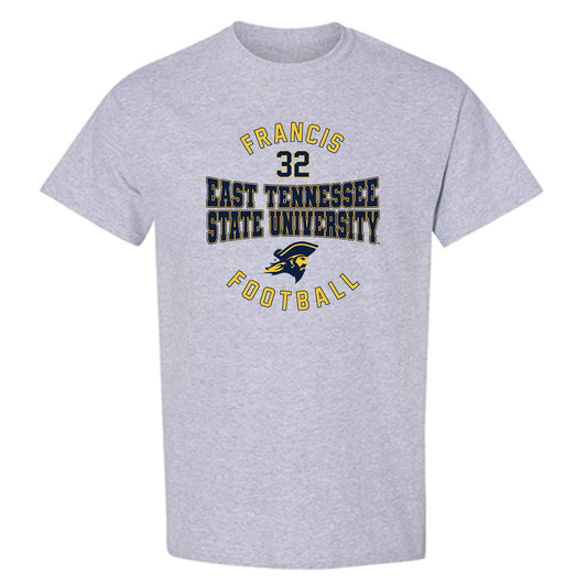 East Tennessee State - NCAA Football : Drew Francis - Classic Fashion Shersey T-Shirt-0