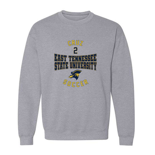 East Tennessee State - NCAA Men's Soccer : Henrique Cruz - Classic Fashion Shersey Crewneck Sweatshirt-0