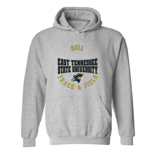 East Tennessee State - NCAA Men's Track & Field : Brent Bell - Classic Fashion Shersey Hooded Sweatshirt-0