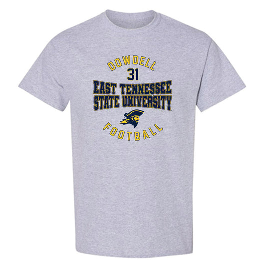 East Tennessee State - NCAA Football : Brycen Dowdell - Classic Fashion Shersey T-Shirt-0