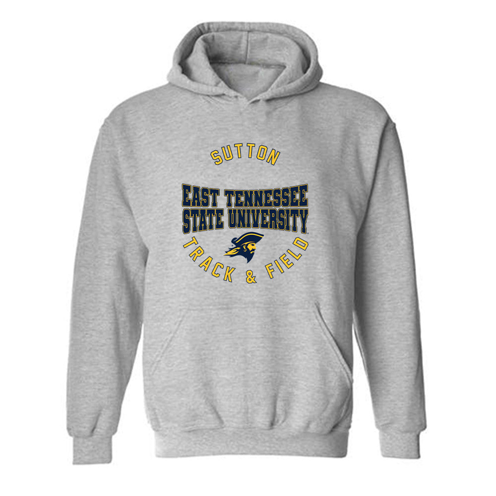 East Tennessee State - NCAA Men's Track & Field : Ashton Sutton - Classic Fashion Shersey Hooded Sweatshirt-0