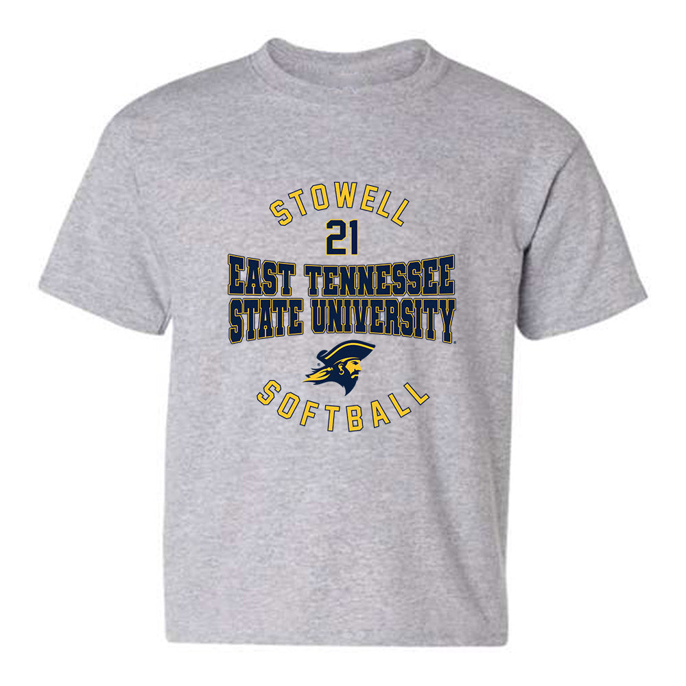 East Tennessee State - NCAA Softball : Maddison Stowell - Classic Fashion Shersey Youth T-Shirt