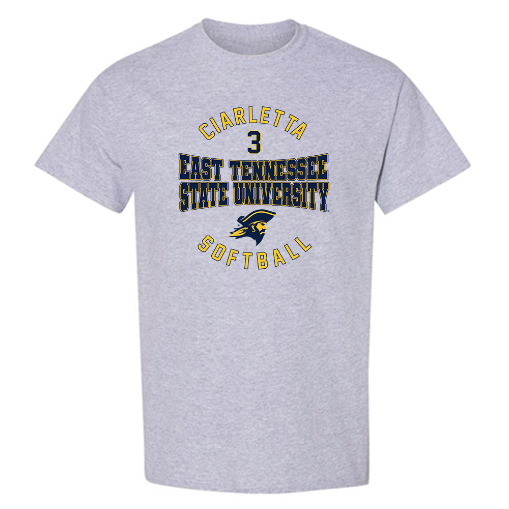 East Tennessee State - NCAA Softball : Kaela Ciarletta - Classic Fashion Shersey T-Shirt