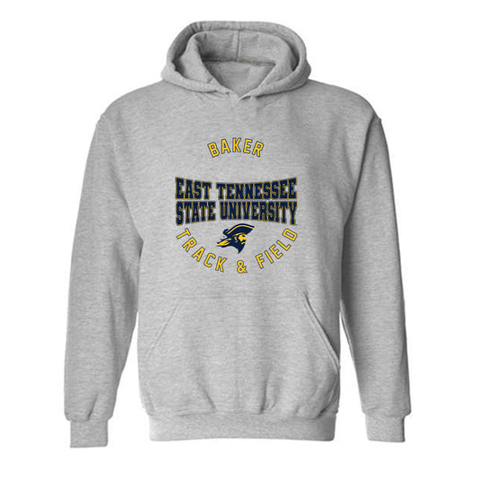East Tennessee State - NCAA Women's Track & Field : Bri Baker - Classic Fashion Shersey Hooded Sweatshirt-0