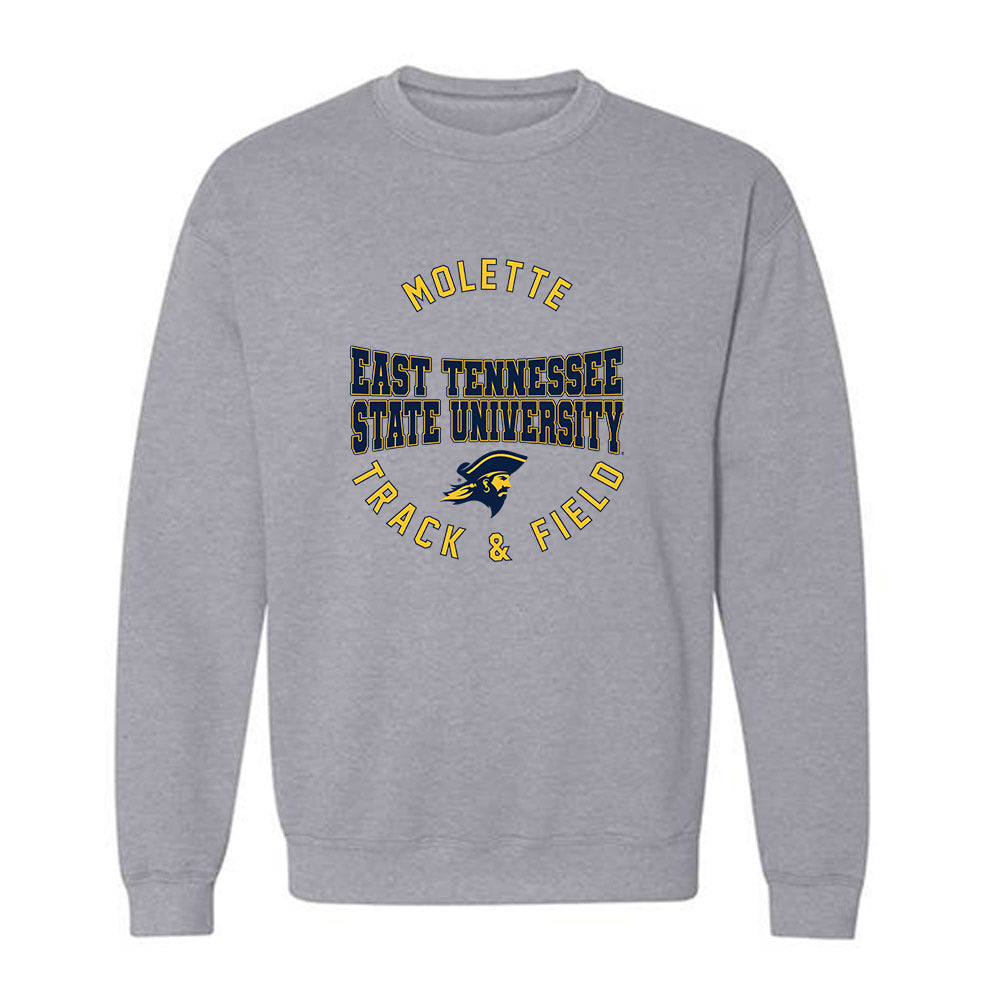 East Tennessee State - NCAA Women's Track & Field : Akera Molette - Classic Fashion Shersey Crewneck Sweatshirt