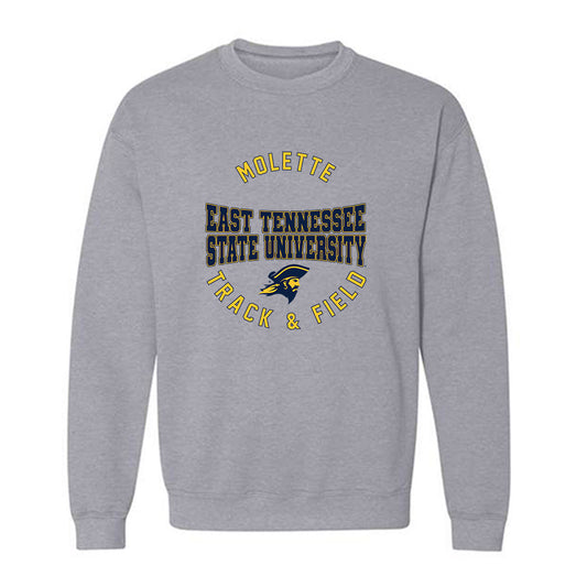 East Tennessee State - NCAA Women's Track & Field : Akera Molette - Classic Fashion Shersey Crewneck Sweatshirt