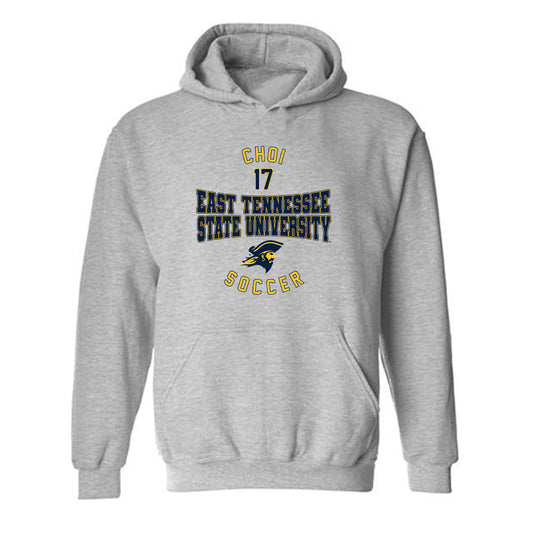 East Tennessee State - NCAA Men's Soccer : Jimmy Choi - Classic Fashion Shersey Hooded Sweatshirt