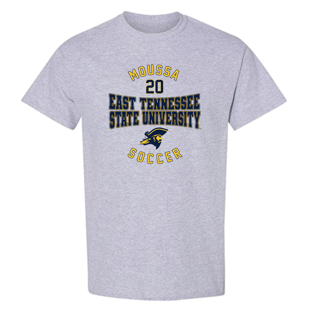 East Tennessee State - NCAA Men's Soccer : Rodrigue Moussa - Classic Fashion Shersey T-Shirt