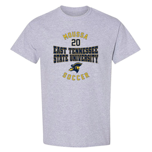 East Tennessee State - NCAA Men's Soccer : Rodrigue Moussa - Classic Fashion Shersey T-Shirt