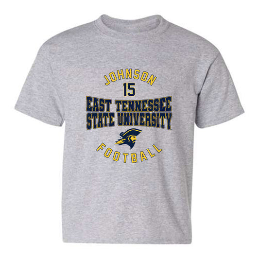 East Tennessee State - NCAA Football : Ewan Johnson - Classic Fashion Shersey Youth T-Shirt