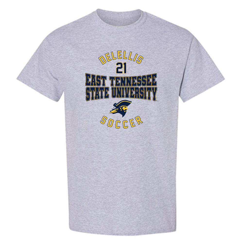 East Tennessee State - NCAA Men's Soccer : Matias Delellis - Classic Fashion Shersey T-Shirt