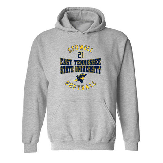 East Tennessee State - NCAA Softball : Maddison Stowell - Classic Fashion Shersey Hooded Sweatshirt