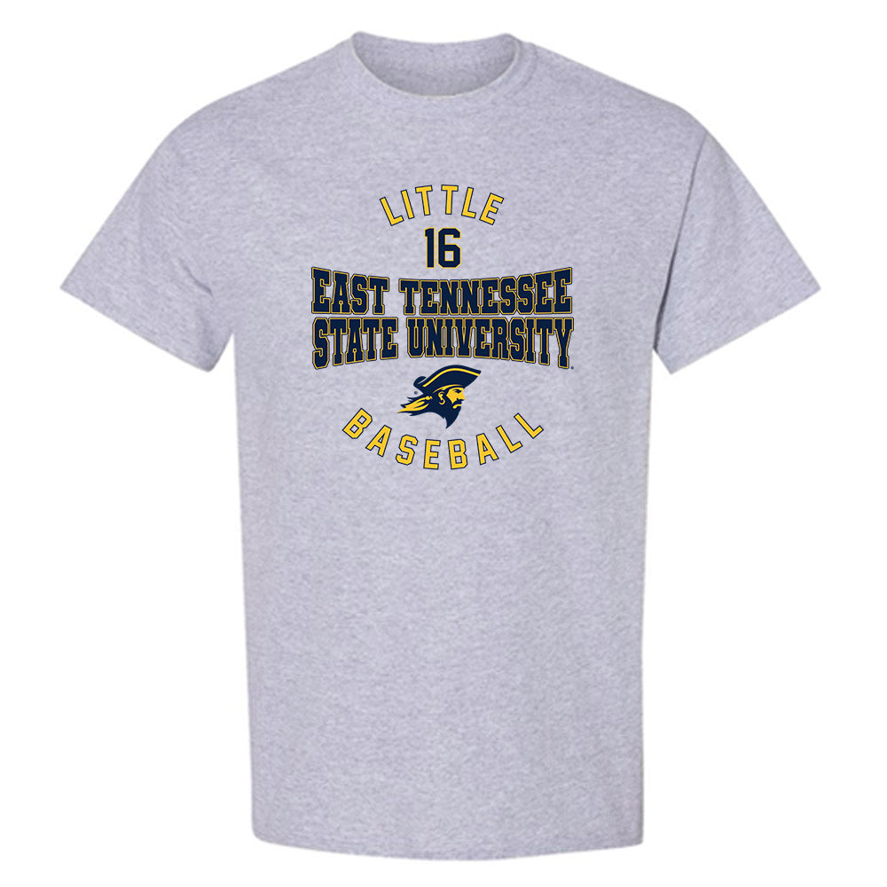 East Tennessee State - NCAA Baseball : Joey Little - Classic Fashion Shersey T-Shirt-0