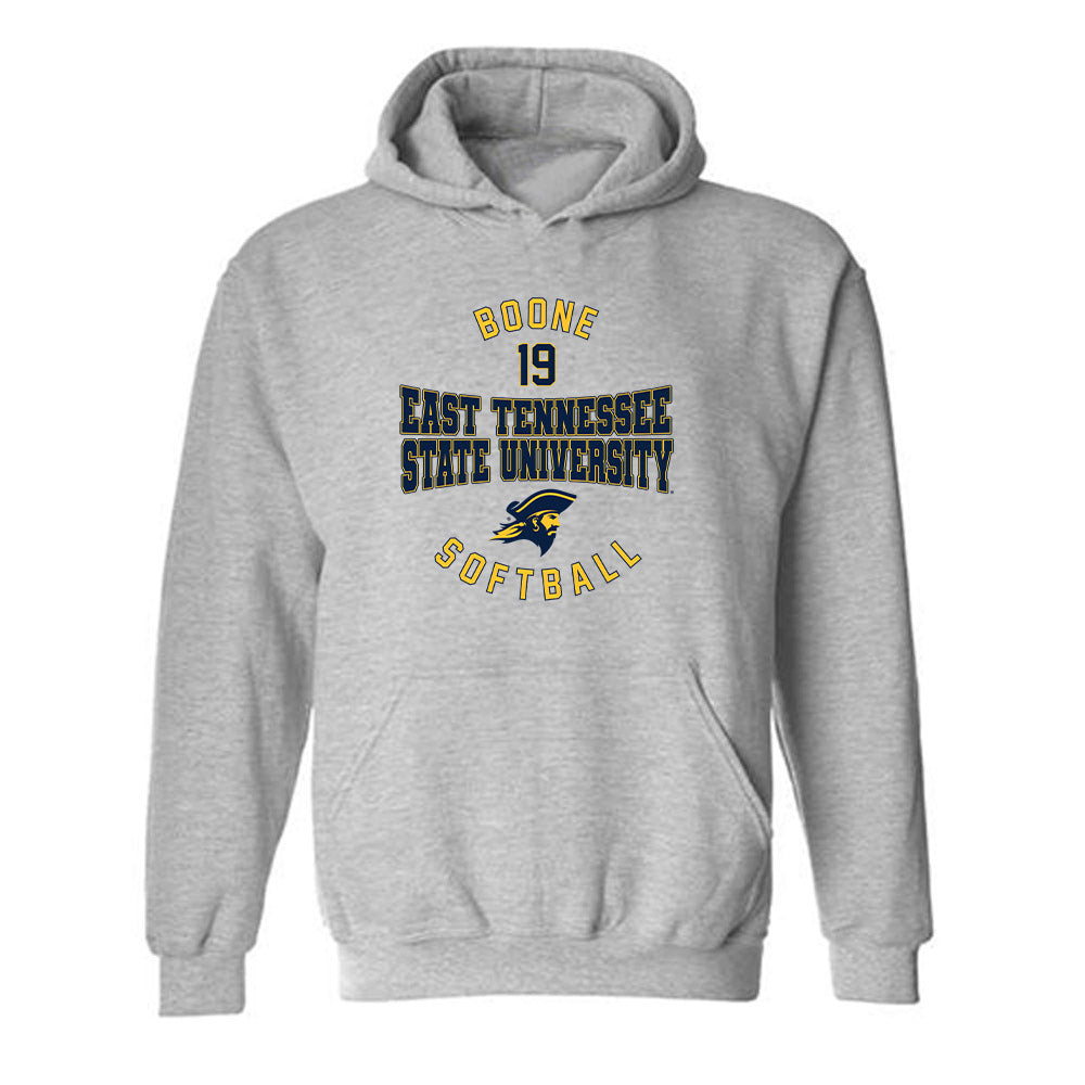 East Tennessee State - NCAA Softball : Whitney Boone - Classic Fashion Shersey Hooded Sweatshirt