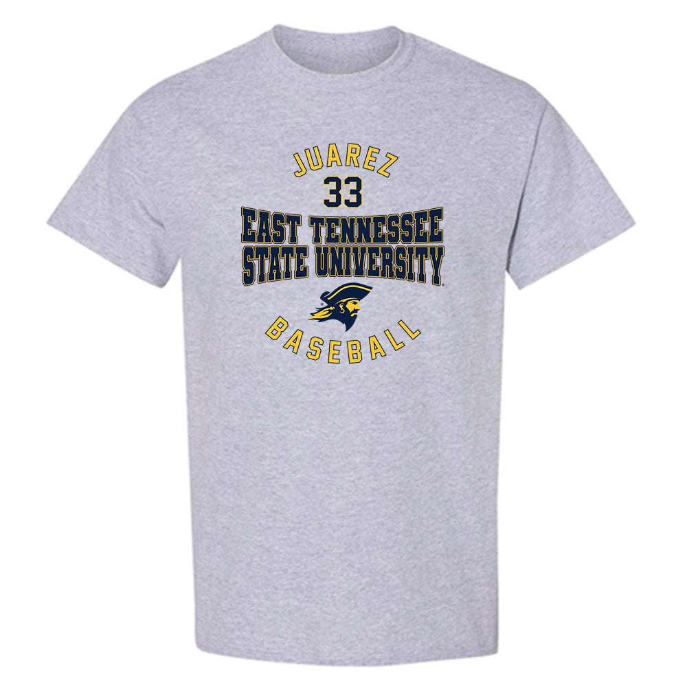 East Tennessee State - NCAA Baseball : Gabe Juarez - Classic Fashion Shersey T-Shirt-0
