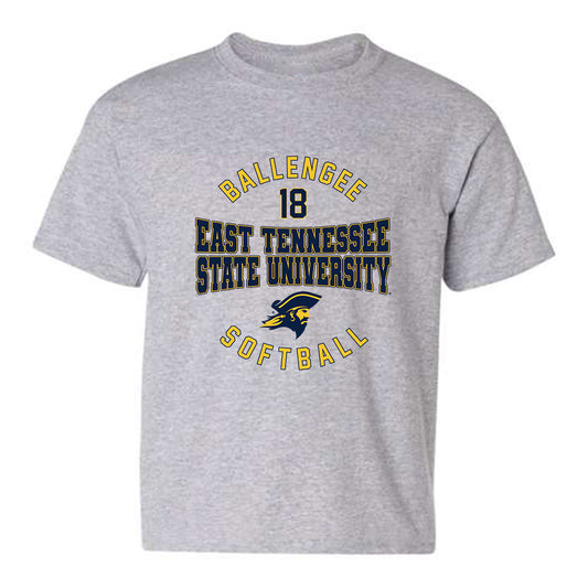 East Tennessee State - NCAA Softball : Quinn Ballengee - Classic Fashion Shersey Youth T-Shirt