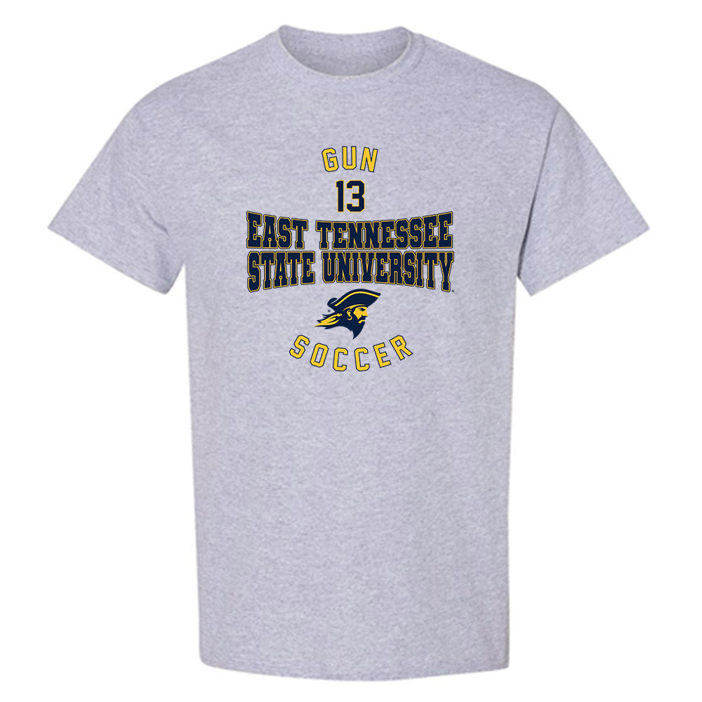 East Tennessee State - NCAA Men's Soccer : Jason Gun - Classic Fashion Shersey T-Shirt-0