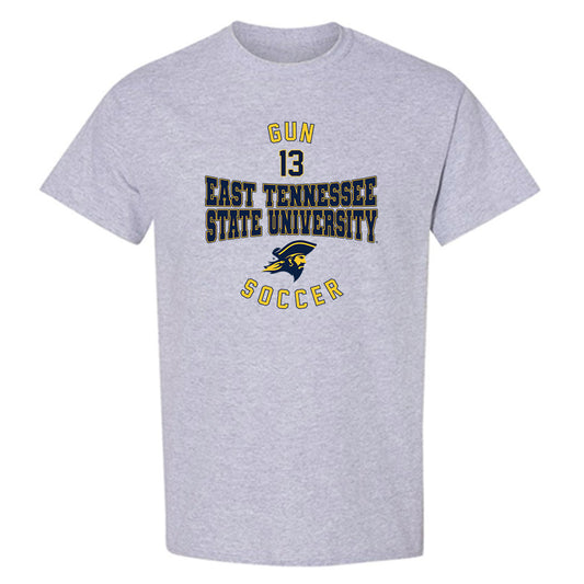 East Tennessee State - NCAA Men's Soccer : Jason Gun - Classic Fashion Shersey T-Shirt-0