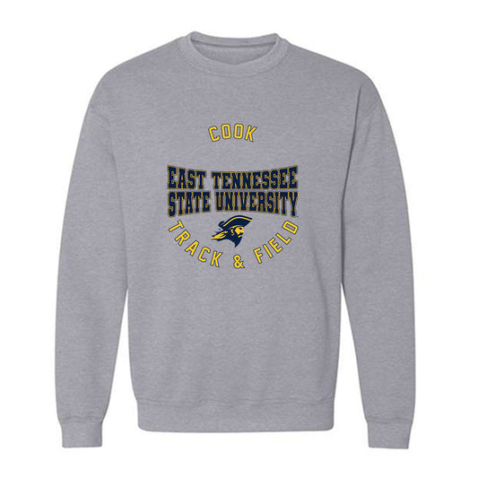 East Tennessee State - NCAA Women's Track & Field : Micailah Cook - Classic Fashion Shersey Crewneck Sweatshirt