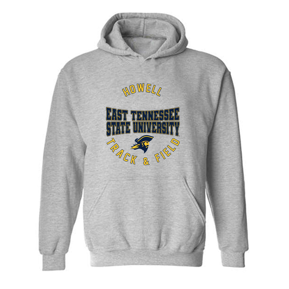 East Tennessee State - NCAA Women's Track & Field : Morri Howell - Classic Fashion Shersey Hooded Sweatshirt-0