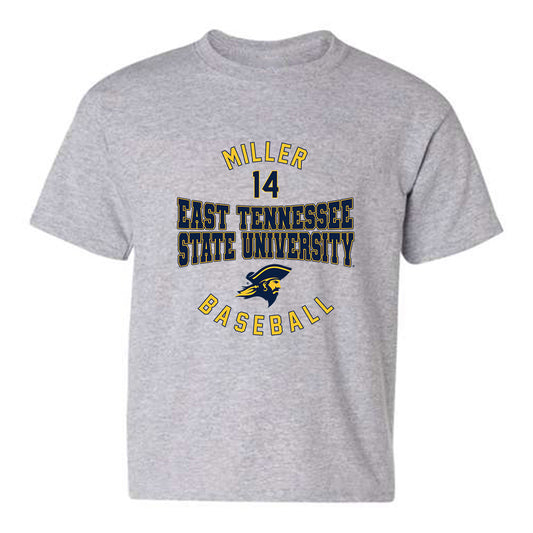 East Tennessee State - NCAA Baseball : Cody Miller - Classic Fashion Shersey Youth T-Shirt