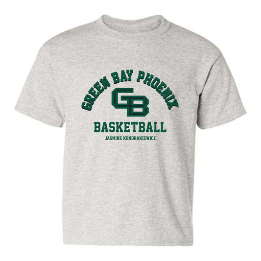 UW Green Bay - NCAA Women's Basketball : Jasmine Kondrakiewicz - Youth T-Shirt Classic Fashion Shersey