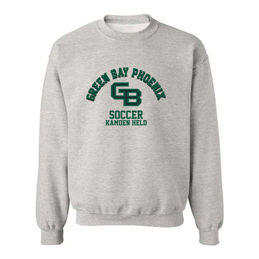 UW Green Bay - NCAA Men's Soccer : Kamden Held - Classic Fashion Shersey Crewneck Sweatshirt-0