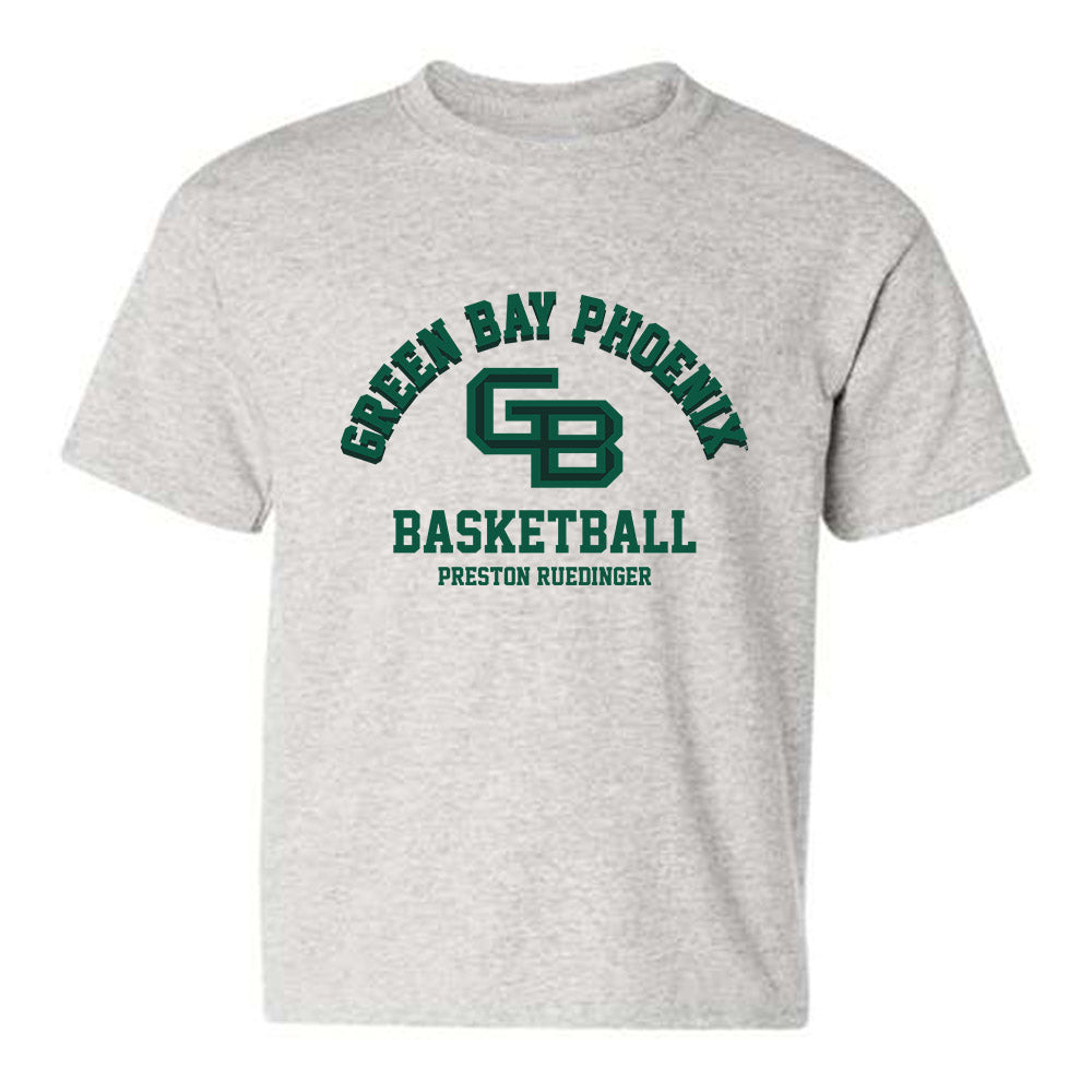 UW Green Bay - NCAA Men's Basketball : Preston Ruedinger - Classic Fashion Shersey Youth T-Shirt