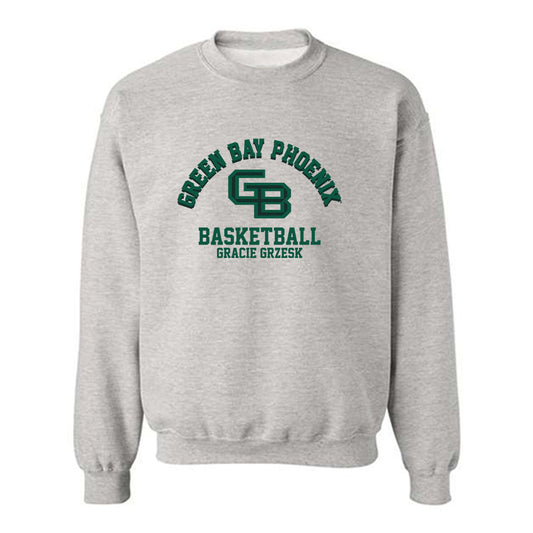 UW Green Bay - NCAA Women's Basketball : Gracie Grzesk - Classic Fashion Shersey Crewneck Sweatshirt-0