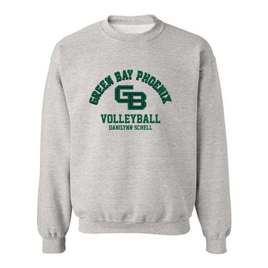 UW Green Bay - NCAA Women's Volleyball : Danilynn Schell - Classic Fashion Shersey Crewneck Sweatshirt