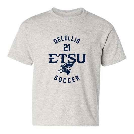 East Tennessee State - NCAA Men's Soccer : Matias Delellis - Classic Fashion Shersey Youth T-Shirt