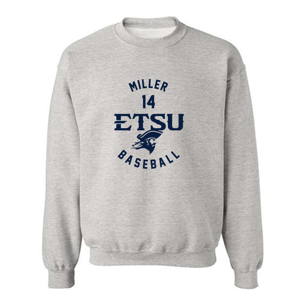 East Tennessee State - NCAA Baseball : Cody Miller - Classic Fashion Shersey Crewneck Sweatshirt