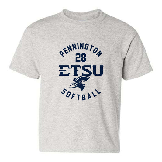 East Tennessee State - NCAA Softball : Catlin Pennington - Classic Fashion Shersey Youth T-Shirt