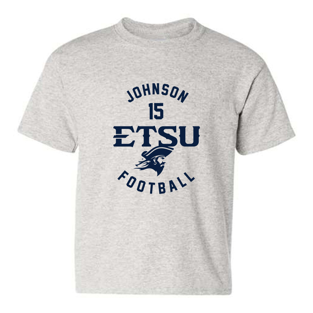 East Tennessee State - NCAA Football : Ewan Johnson - Classic Fashion Shersey Youth T-Shirt