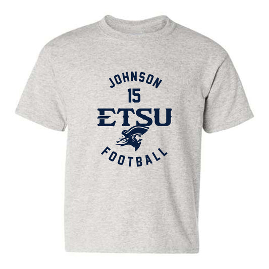 East Tennessee State - NCAA Football : Ewan Johnson - Classic Fashion Shersey Youth T-Shirt