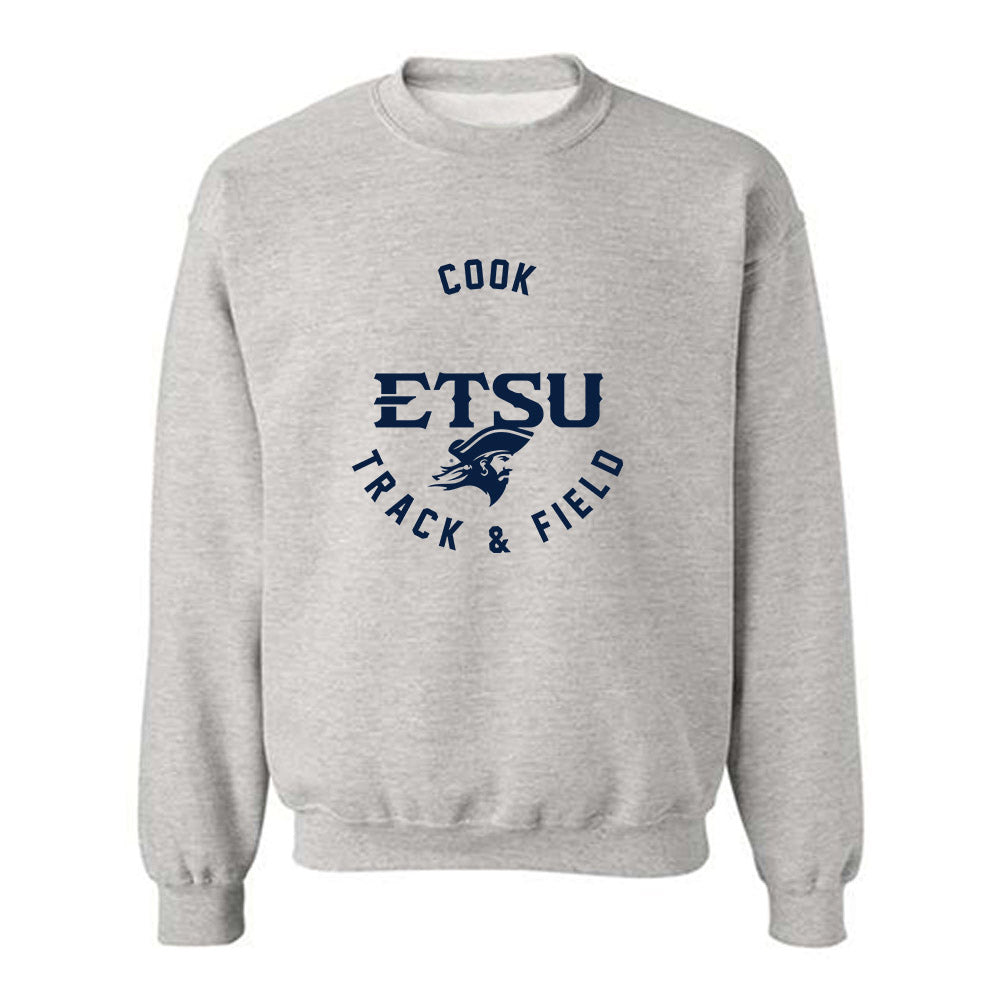 East Tennessee State - NCAA Women's Track & Field : Micailah Cook - Classic Fashion Shersey Crewneck Sweatshirt