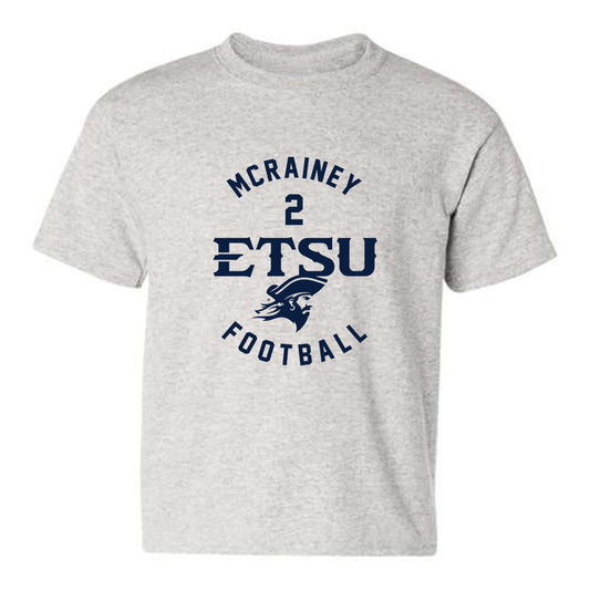 East Tennessee State - NCAA Football : William McRainey - Classic Fashion Shersey Youth T-Shirt