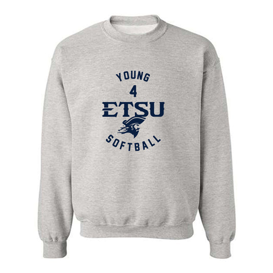 East Tennessee State - NCAA Softball : Cameron Young - Classic Fashion Shersey Crewneck Sweatshirt