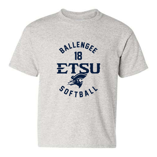 East Tennessee State - NCAA Softball : Quinn Ballengee - Classic Fashion Shersey Youth T-Shirt