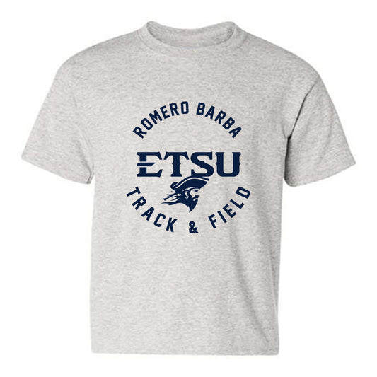 East Tennessee State - NCAA Women's Track & Field : Frania Romero Barba - Classic Fashion Shersey Youth T-Shirt-0
